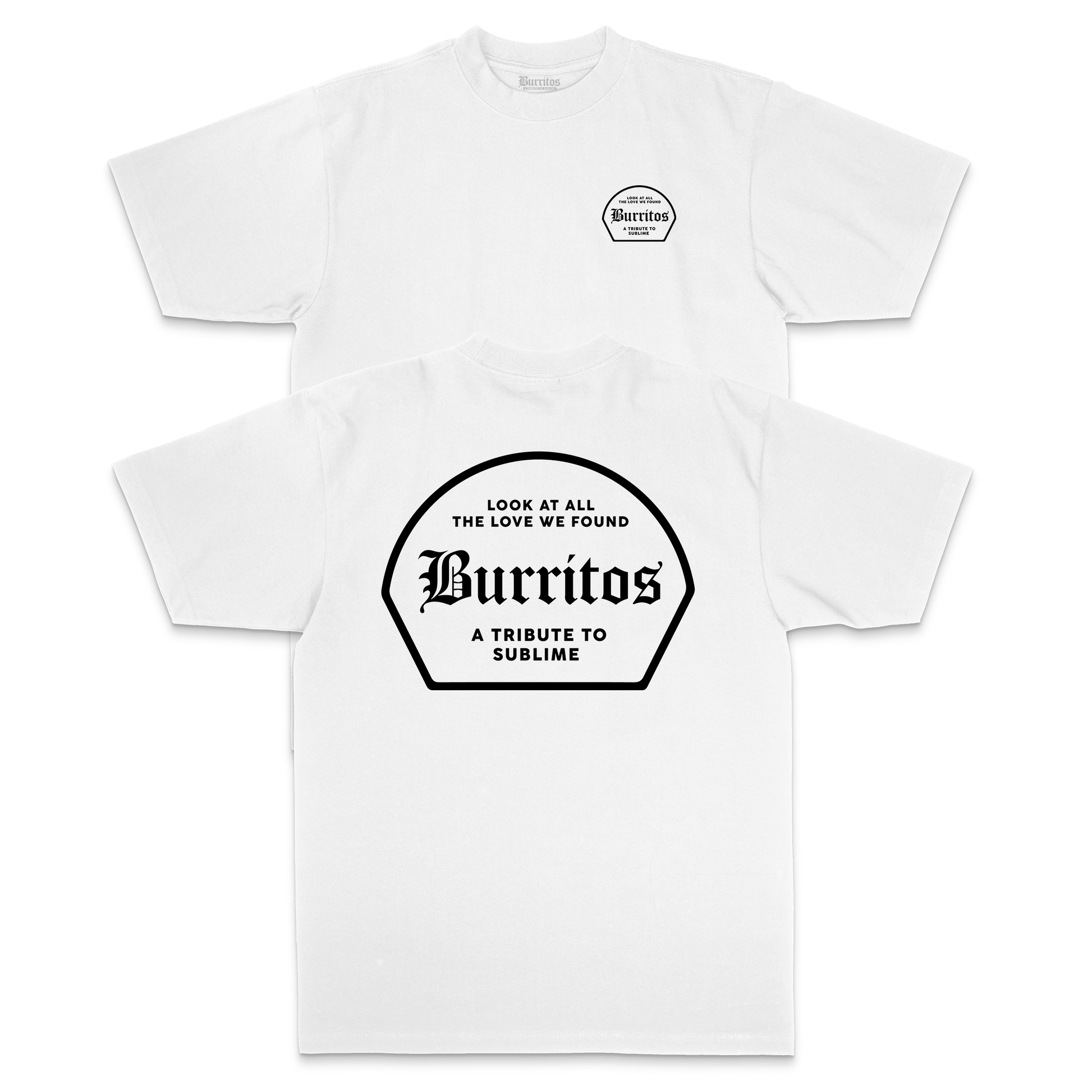 Look At All The Love - White Tee