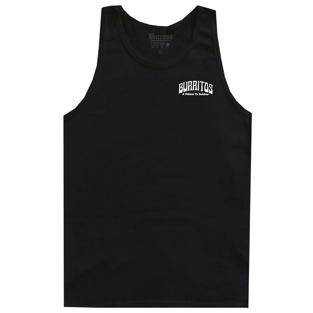 Mushroom Skull Tank - Black