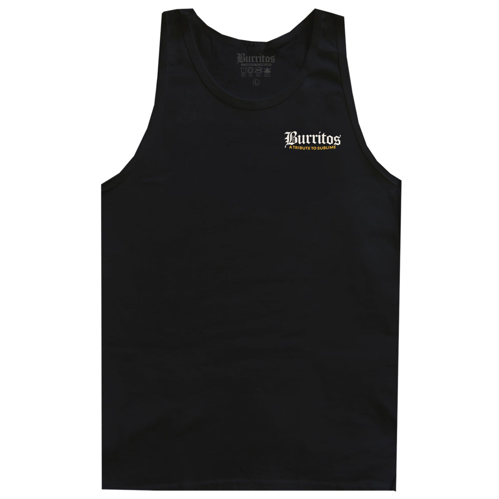 Skull Sun Tank - Black
